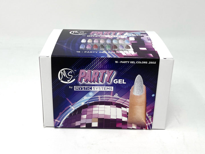 MS Disco Gel 0.25oz ( Set of 16 Colors ) + Free Sample Tip