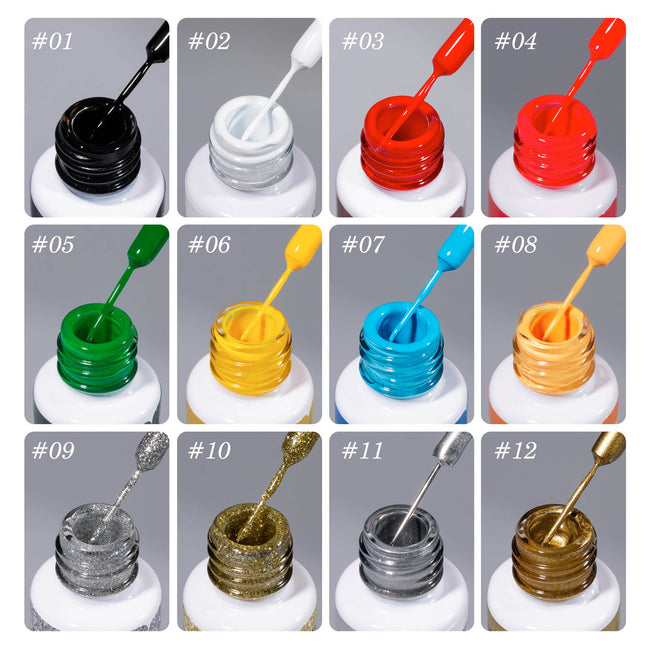 HANG Line Gel Art 12 Colors Main Image