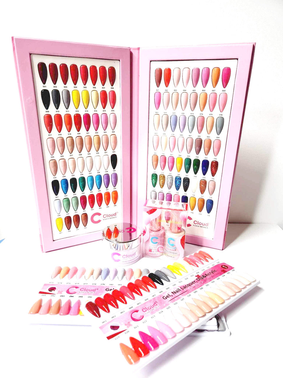 full line chisel cloud 120 Colors + Free Random 20 Chisel Dip Powder 2oz