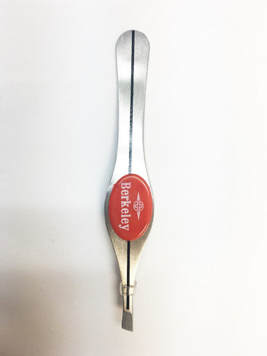 Berkeley Silver Tweezer (Red)