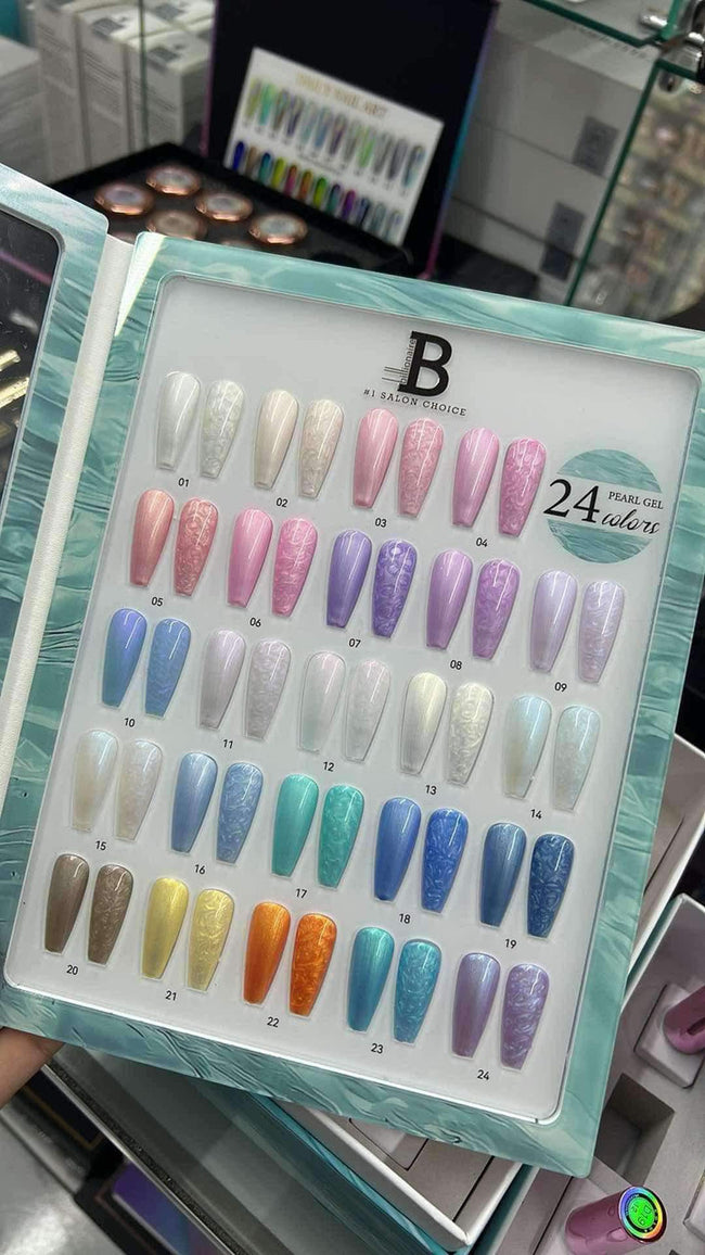 Billionaire Pearl Gel 24 Colors 0.5oz + Free Sample Tip Main Image