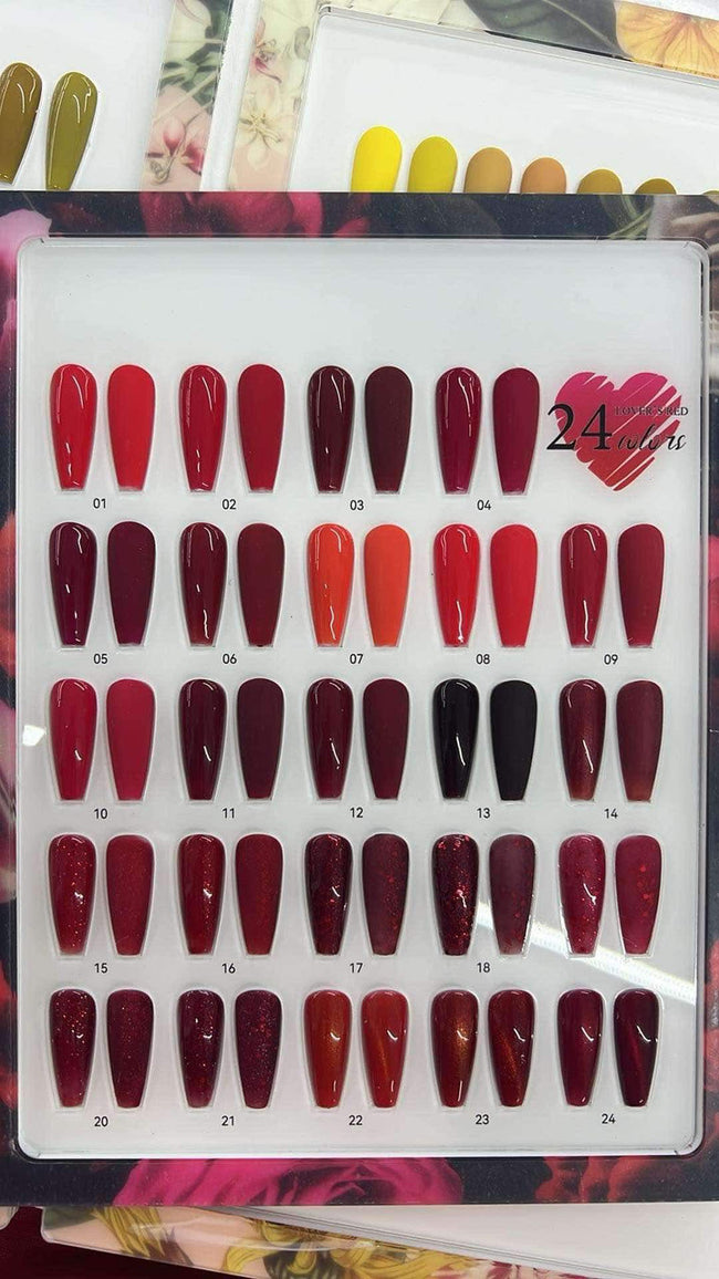 Lover Red 24 Colors 0.5oz + Free Sample Tip Main Image