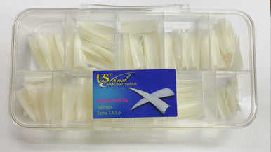 USN - Stiletto Natural Nail Tip 540/Box Main Image