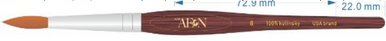 Aeon Kolinsky Acrylic Nail Brush (Round) 