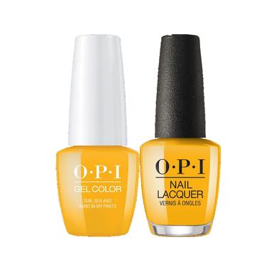 OPI Matching Set Sun, Sea and Sand in My Pants L23