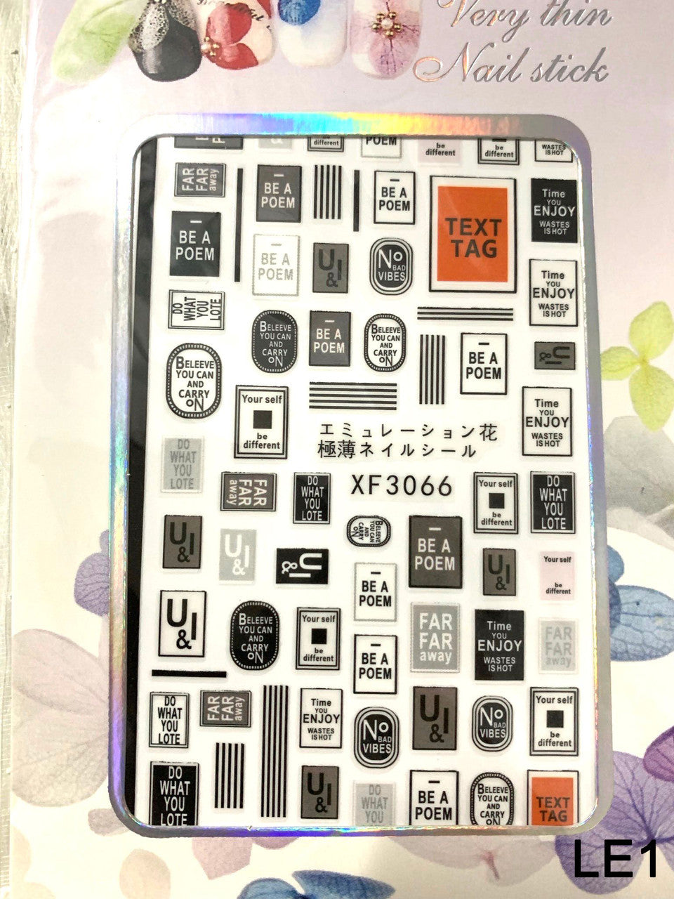 Letter Sticker