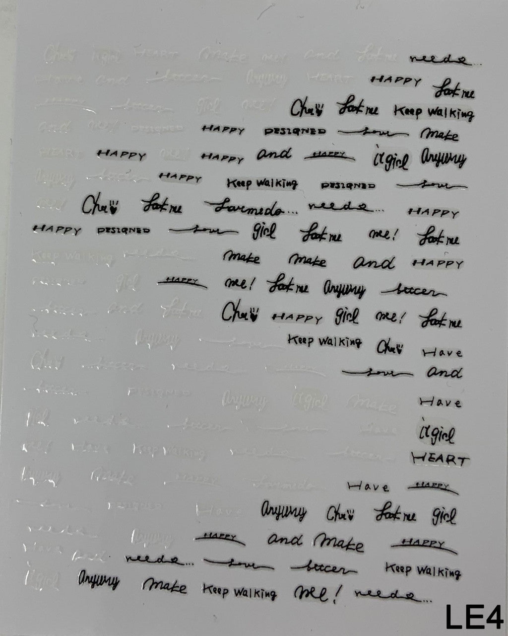 Letter Sticker