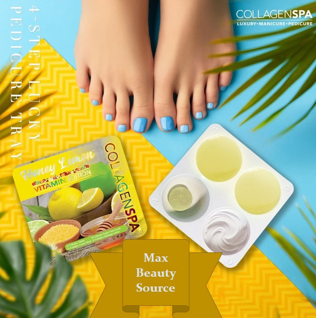 Lapalm Collagen Spa 4 Steps Pedi Tray - Lemon Lime - Out of Stock Hover Image