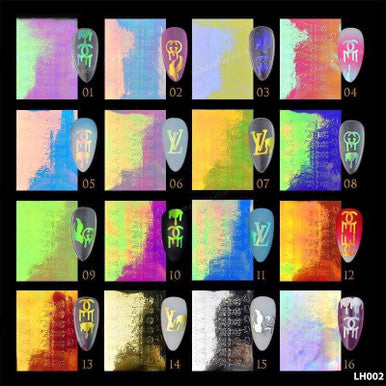 LH002 - Logo Holo Decal (set of 16)