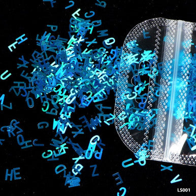 LS001 - Letter Sequin