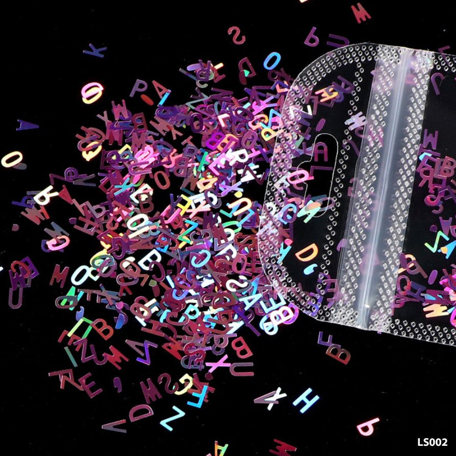 LS002 - Letter Sequin