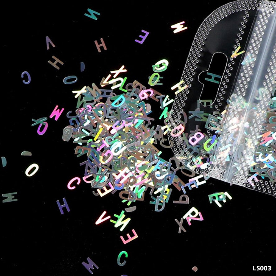 LS003 - Letter Sequin – US Nail Supply