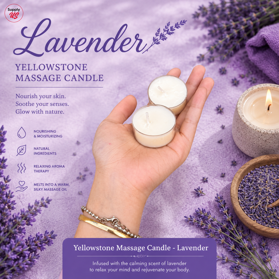 Yellowstone Massage Candle - Lavender - BUY 2 FREE 1