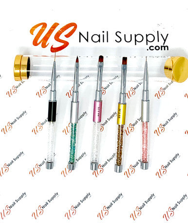 MS Design Nail Art Brush set 5pcs