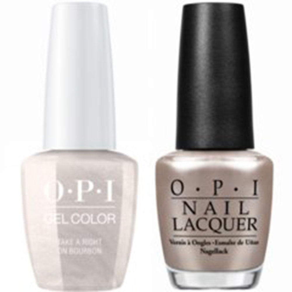 OPI Matching Set Take a Right on bourbon N59