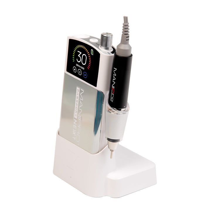 Kupa MANIPro Passport Next Complete - White/Unicorn Jacket + Companion Handpiece Set