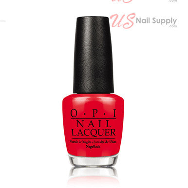 OPI Nail Lacquer Big Apple Red NLN25