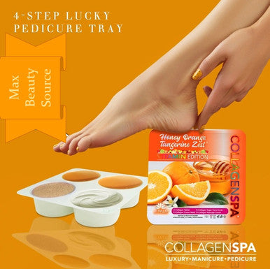 Lapalm Collagen Spa 4 Steps Pedi Tray - Orange Tangerine Zest  - Out of Stock Main Image