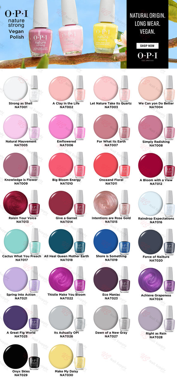 OPI Nature Strong Set Of 30 Colors Hover Image