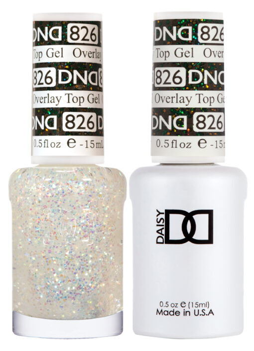 DND Duo Overlay Top Gel #826