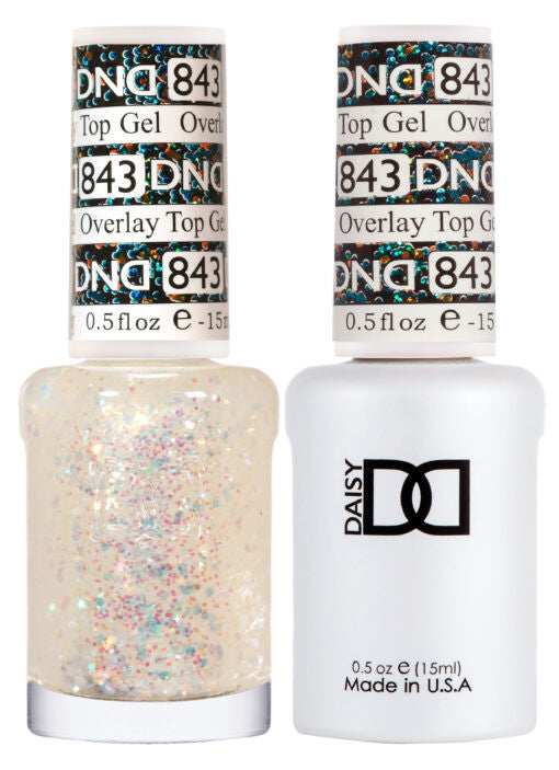 DND Duo Overlay Top Gel #843