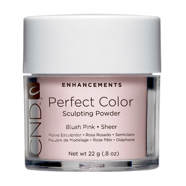 CND - PERFECT COLOR SCULPTING POWDERS - BLUSH PINK - SHEER 0.8 Oz. / 22 g Hover Image