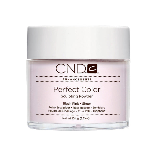 CND - PERFECT COLOR SCULPTING POWDERS - BLUSH PINK - SHEER 3.7 Oz. / 104 g Hover Image
