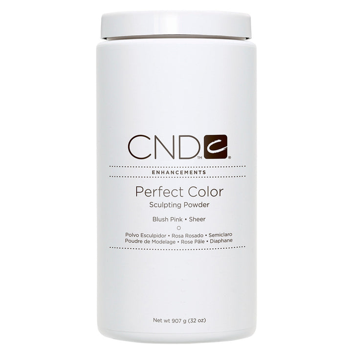 CND - PERFECT COLOR SCULPTING POWDERS - BLUSH PINK - SHEER 32 Oz. / 907 g