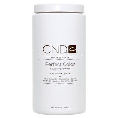 CND Perfect Color Sculpting Powder Pure White Opaque 32oz Main Image