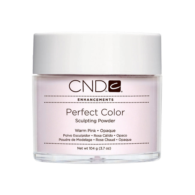 CND - PERFECT COLOR SCULPTING POWDERS - WARM PINK - OPAQUE 3.7 Oz. / 104 g Hover Image