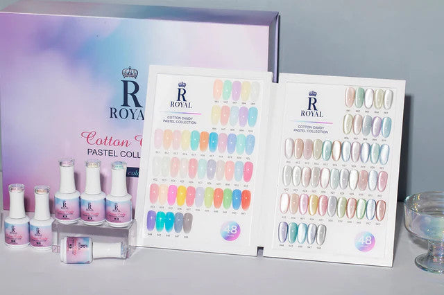 ROYAL PASTEL COTTON CANDY CAT EYE COLLECTION | 48 COLORS Hover Image
