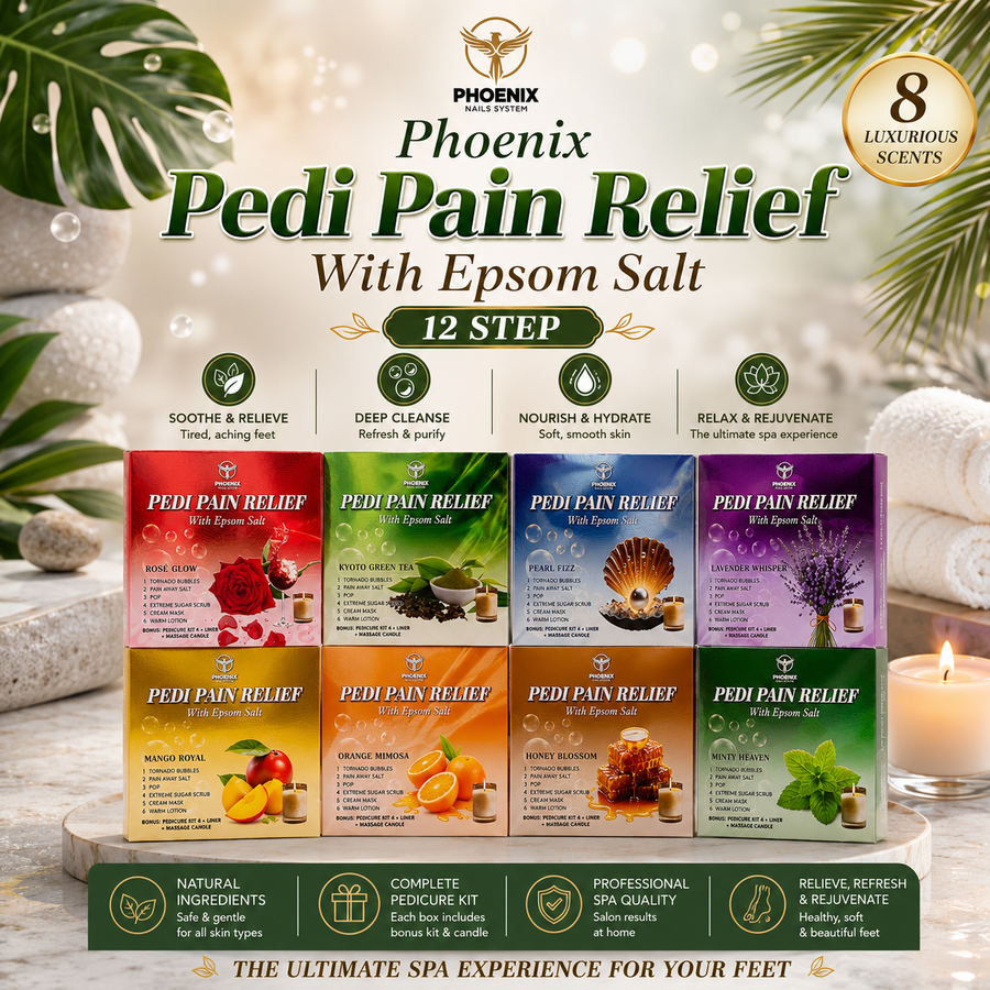 Phoenix Pedi Pain Relief with Epsom Salt 12 Steps (New Version) Tutorial