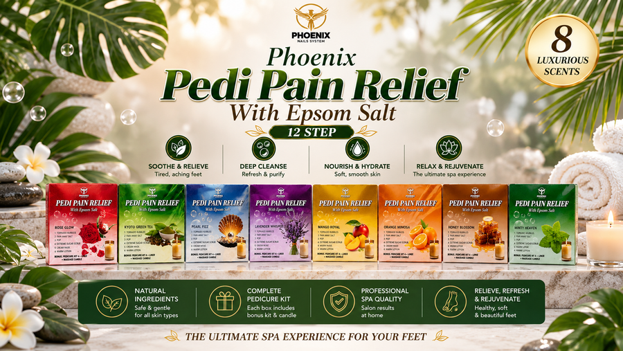 Phoenix Pedi Pain Relief with Epsom Salt 12 Steps (New Version) Tutorial