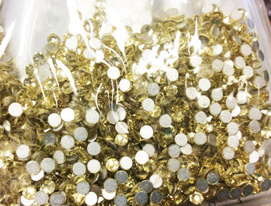 Crystal SS8 (1440pcs/bag) Light Gold