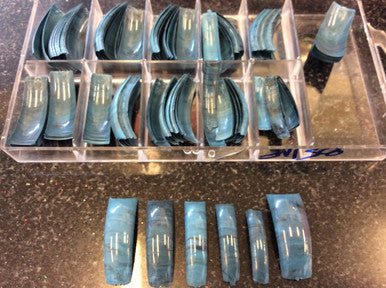 Color Tip Jar Curve Blue