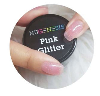 Nugenesis Powder - Pink Glitter 16oz Main Image