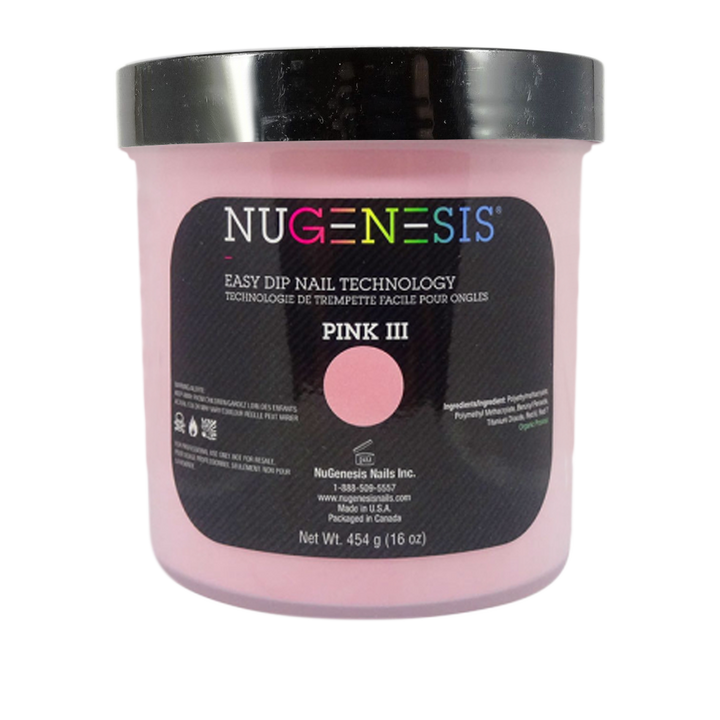 Nugenesis Color Powder - NU Pink III 16oz