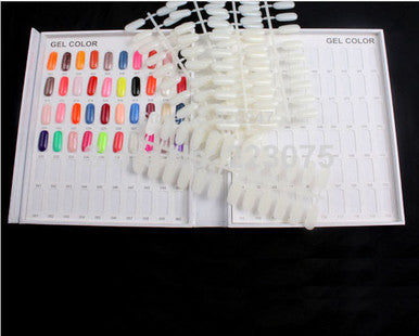 120 Tips For Color Chart Display Nail Book Natural