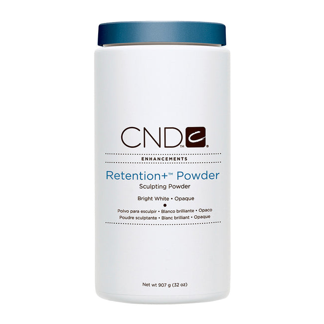 CND - RETENTION+® SCULPTING POWDERS - BRIGHT WHITE - OPAQUE 32 Oz. / 907 g Hover Image