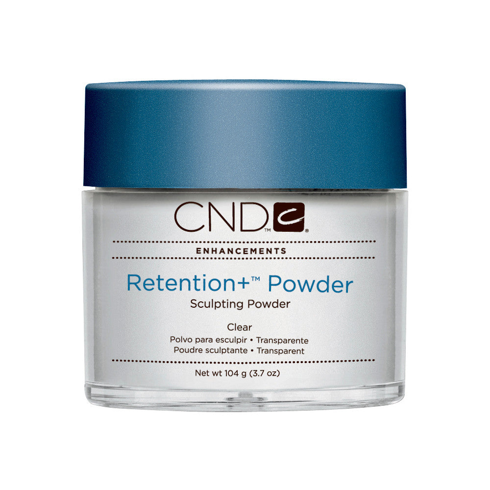 CND - RETENTION+® SCULPTING POWDERS - CLEAR 3.7 Oz. / 104 g