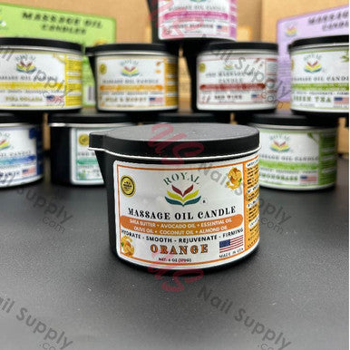 ROYAL Massage Oil Candle 6oz - Orange