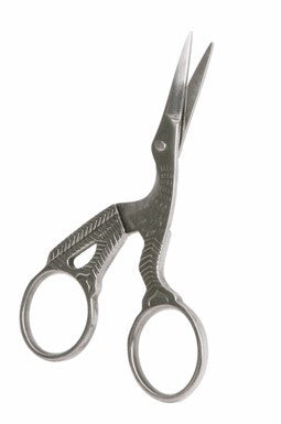 Stainless Stork Scissors (Silver)