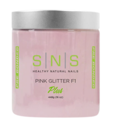 SNS Pink Glitter F1  16oz