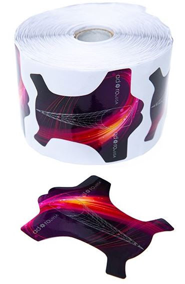 STILLETO NAIL FORMS FOR UV GEL OR ACRYLIC NAIL TIPS (500pcs/ Roll)