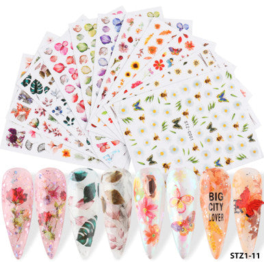 STZ1-11 -  Flower Stickers