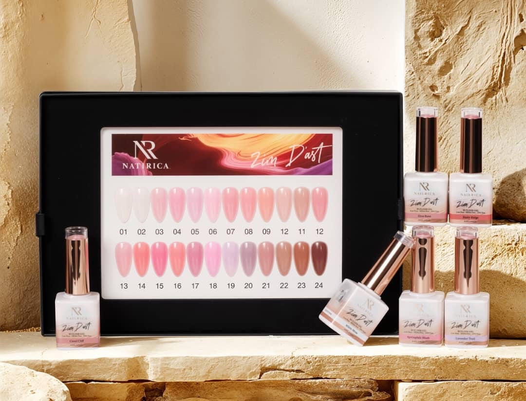 Nailrica Builder Gel In a Bottle 24 Colors + Free Sample Tip