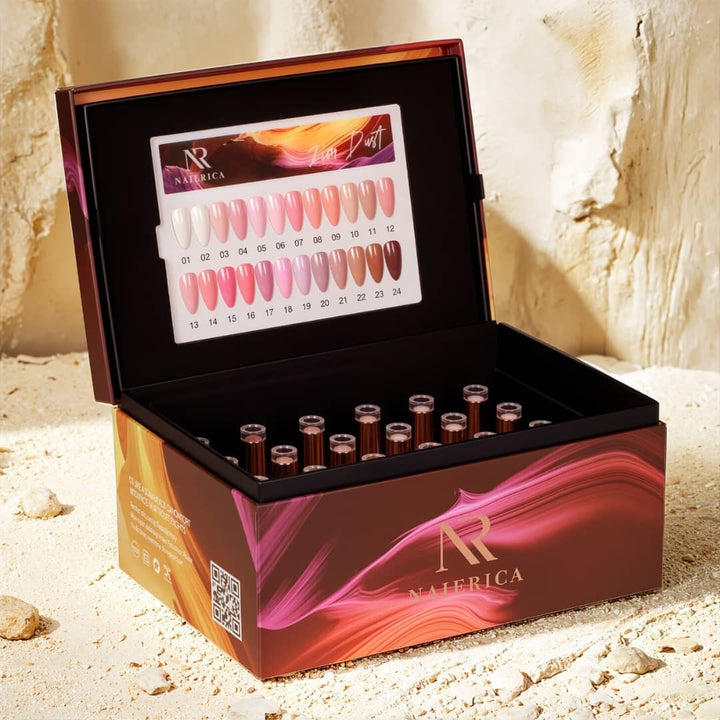 Nailrica Builder Gel In a Bottle 24 Colors + Free Sample Tip