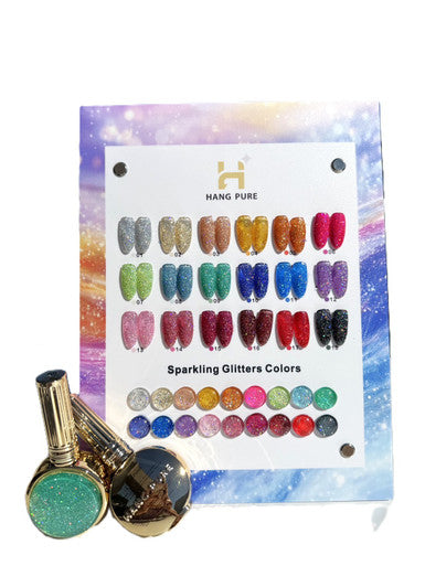 HANG Sparkling Glitters Colors 18ml 18 Colors Main Image