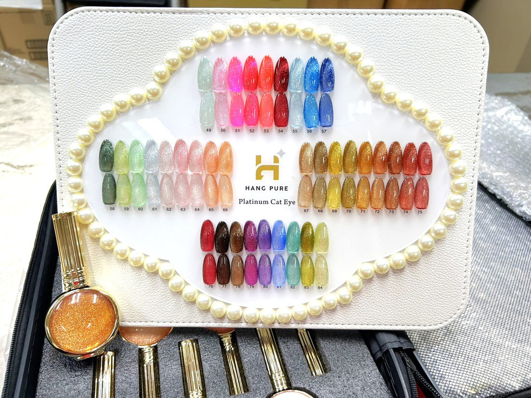 HANG Platinum Cateye 18ml 36 Colors + Free Vali + Display