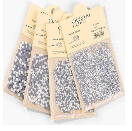 White Round Rhinestones SS10 ( 720 pcs/ bag )